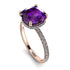 Cushion Hidden Amethyst Ring - Nova No. 302