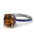Cushion Hidden Brown Diamond Ring - Nova No. 1115 image 1