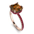 Cushion Hidden Brown Diamond Ring - Nova No. 1111 image 3