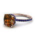 Cushion Hidden Brown Diamond Ring - Nova No. 1114 image 1