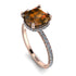 Cushion Hidden Brown Diamond Ring - Nova No. 1102 image 3