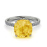 Cushion Hidden Citrine Ring - Nova No. 603