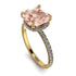 Cushion Hidden Morganite Ring - Nova No. 901