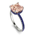 Cushion Hidden Morganite Ring - Nova No. 915