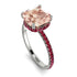 Cushion Hidden Morganite Ring - Nova No. 912
