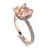 Cushion Hidden Morganite Ring - Nova No. 902 image 3