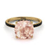 Cushion Hidden Morganite Ring - Nova No. 907 image 2