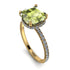 Cushion Hidden Peridot Ring - Nova No. 701