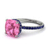 Cushion Hidden Pink Moissanite Ring - Nova No. 815