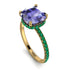 Cushion Hidden Tanzanite Ring - Nova No. 204