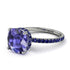 Cushion Hidden Tanzanite Ring - Nova No. 215