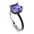 Cushion Hidden Tanzanite Ring - Nova No. 209