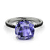 Cushion Hidden Tanzanite Ring - Nova No. 209