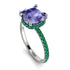 Cushion Hidden Tanzanite Ring - Nova No. 206