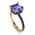 Cushion Hidden Tanzanite Ring - Nova No. 213