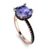Cushion Hidden Tanzanite Ring - Nova No. 208
