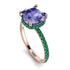 Cushion Hidden Tanzanite Ring - Nova No. 205