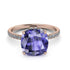 Cushion Hidden Tanzanite Ring - Nova No. 202