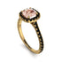 Cushion Morganite Halo Engagement Ring - Jade No. 907 image 3