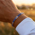 Sapphire Tennis Bracelet with United States Flag no. 15