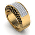 Diamond Cluster Wide Fancy Wedding Band - Kyla No. 31 image 3
