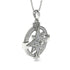Diamond-Encrusted Compass Charm Necklace - Celeste No. 3 image 2