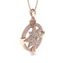 Diamond-Encrusted Compass Charm Necklace - Celeste No. 2 image 2