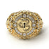Diamond Cobra Gold Men's Fashion Ring - Waylon No. 1