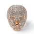 Diamond-Encrusted Skull Men's Fashion Ring - Jules No. 2 image 1