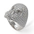Diamond-Encrusted Skull Men's Fashion Ring - Jules No. 3 image 3