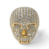 Diamond-Encrusted Skull Men's Fashion Ring - Jules No. 1 image 1