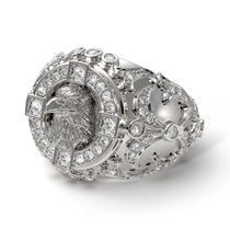 Diamond Majestic Eagle Men’s Fashion Ring - Caleb No. 3 image 1