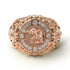 Diamond Raven Gold Men's Fashion Ring - Nolan No. 2