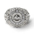 Diamond Shark Gold Men's Fashion Ring - Ryan No. 3