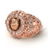 Diamond Wolf Gold Men's Fashion Ring - Eli No. 2
