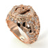 Diamond Wolf Gold Men's Fashion Ring - Eli No. 2