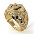 Diamond Wolf Gold Men's Fashion Ring - Eli No. 1