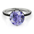 Double Hidden Halo Tanzanite Engagement Ring - Angelina No. 209 image 3