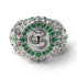 Emerald Cobra Gold Men's Fashion Ring - Waylon No. 6