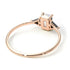 Emerald Cut Diamond With Triangles Ring - Remi No. 32 image 4