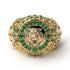 Emerald Tiger Gold Men's Fashion Ring - Landon No. 4