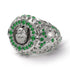 Emerald Wolf Gold Men's Fashion Ring - Eli No. 6 image 1