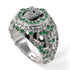 Emerald Wolf Gold Men's Fashion Ring - Eli No. 6 image 3