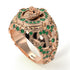 Emerald Wolf Gold Men's Fashion Ring - Eli No. 5 image 3