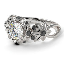 Flowers And Branches Diamond Ring - Katherine no. 27 image 1