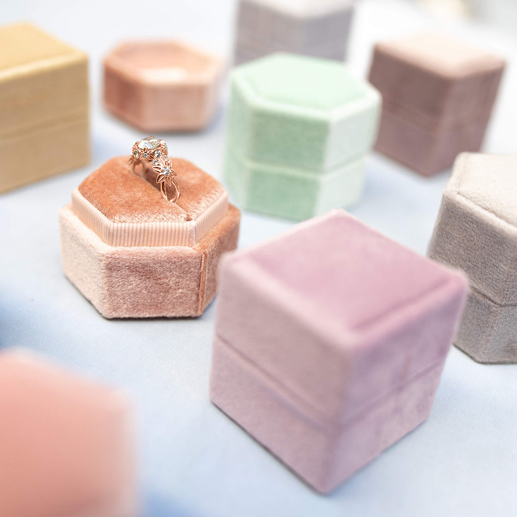 Flowers And Branches Diamond Ring - Katherine no. 29