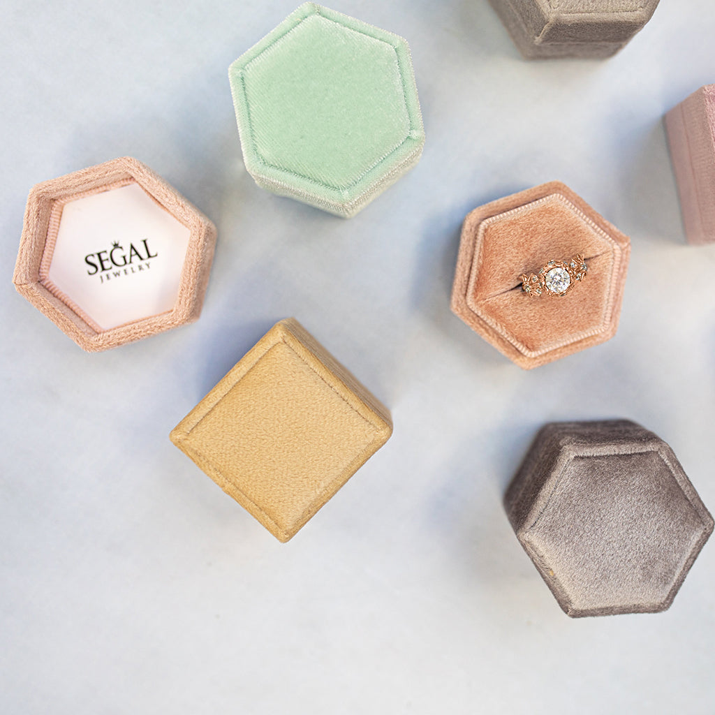 Flowers And Branches Diamond Ring - Katherine no. 29