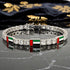 Diamond Tennis Bracelet with United Arab Emirates Flag no. 3