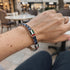 Sapphire Tennis Bracelet with United Arab Emirates Flag no. 15
