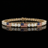 Diamond Tennis Bracelet with United States Flag no. 1 image 8